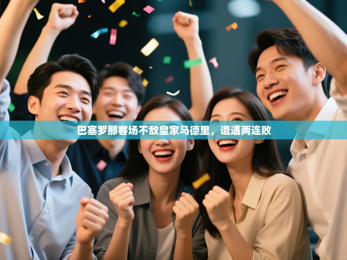 巴塞罗那客场不敌皇家马德里，遭遇两连败