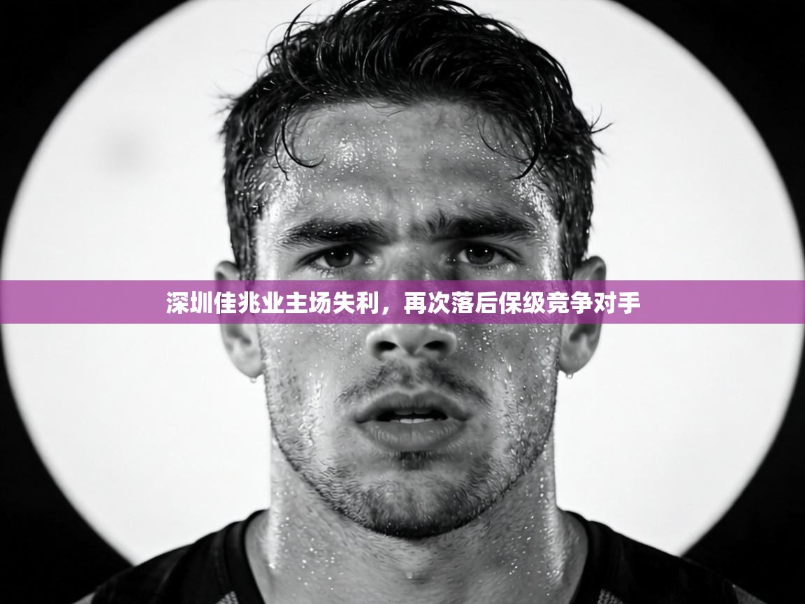 深圳佳兆业主场失利,再次落后保级竞争对手 第1张